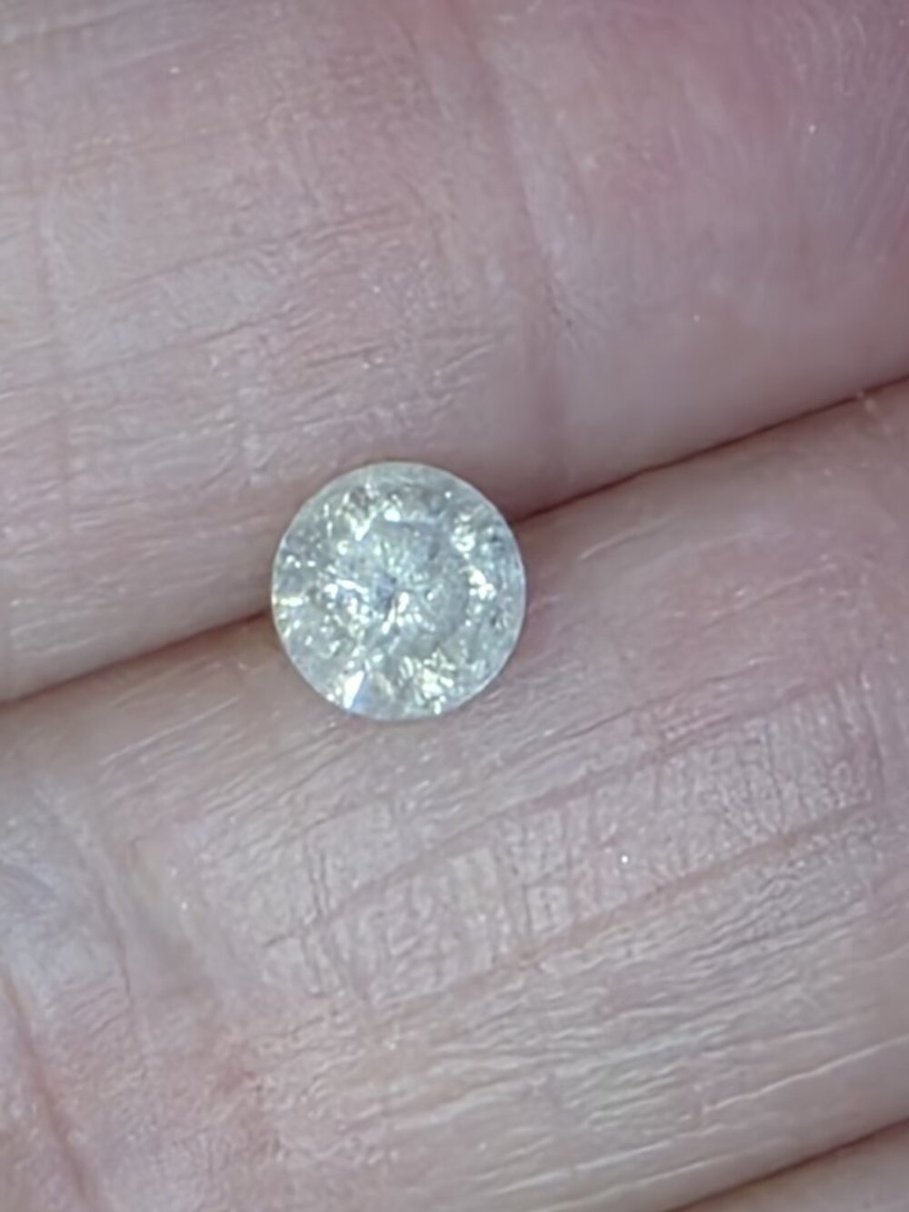 57 ct Natural Diamond Round Cut Loose Gemstone